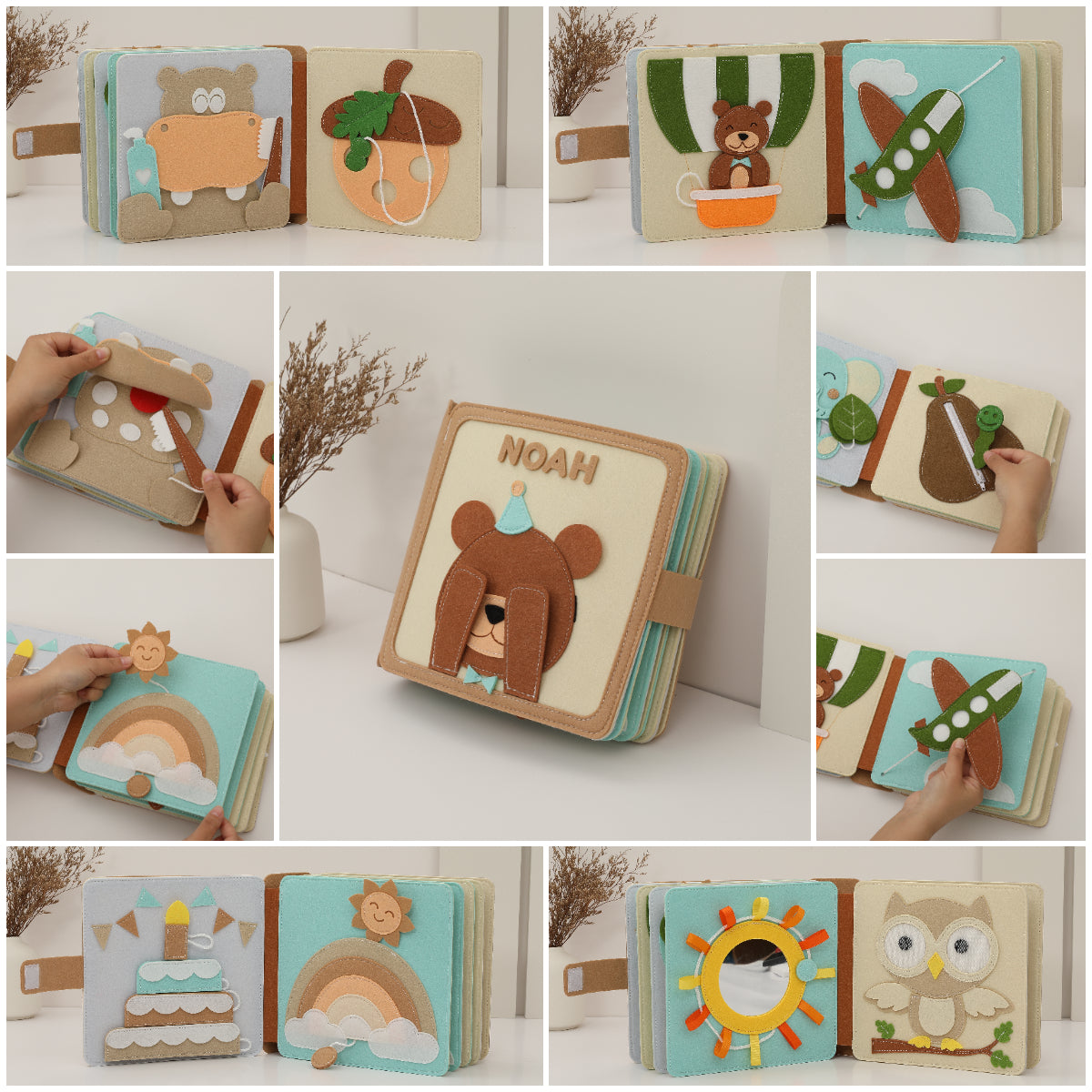 Snugibo™ - Personalized Quiet Book