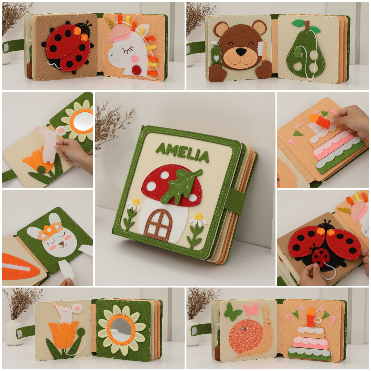 Snugibo™ - Personalized Quiet Book