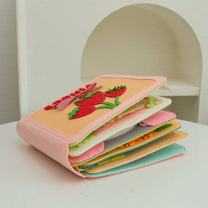 Snugibo™ - Berry Blossom Personalized Quiet Book