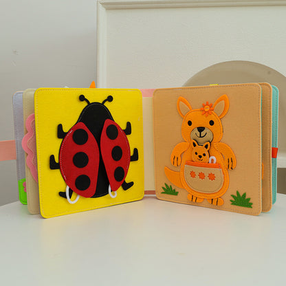 Snugibo™ - Berry Blossom Personalized Quiet Book